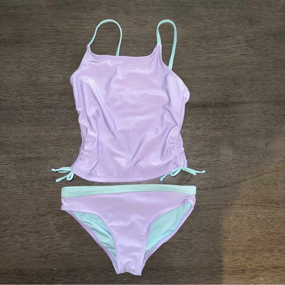 Kids Swim Set in Lavender and Mint